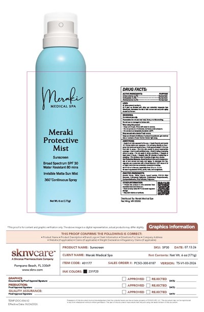 Sunscreen (Meraki Protective Mist)
